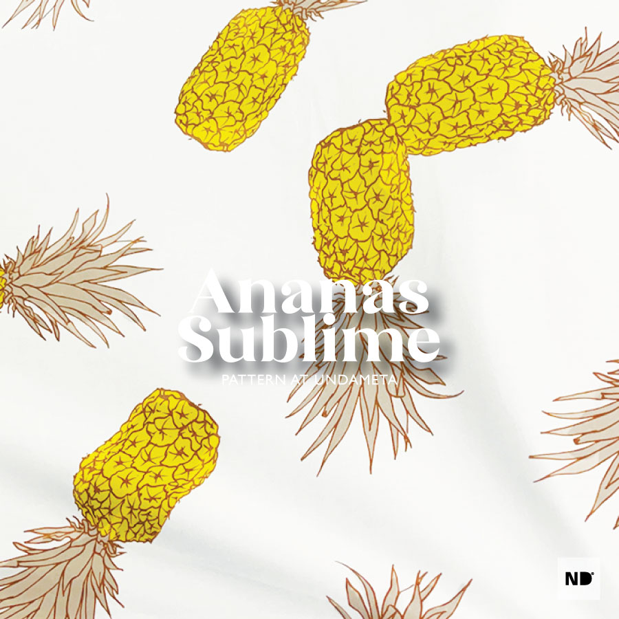 Ananas sublime pattern desing by Nanjala Design